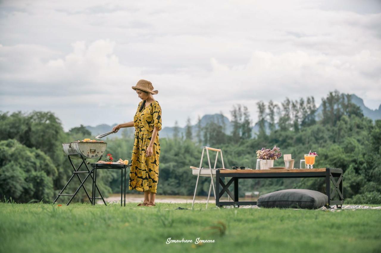 The Tryst River Kwai Ban Bang Yai  Exterior foto